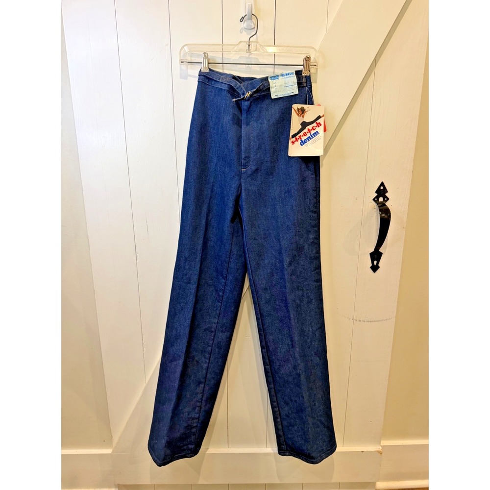 Vintage Levi's Womenswear Stretch Denim Jeans NWT Deadstock High Waist 70s USA 8